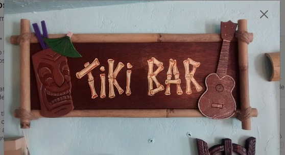 tiki bar sign by Tiki King