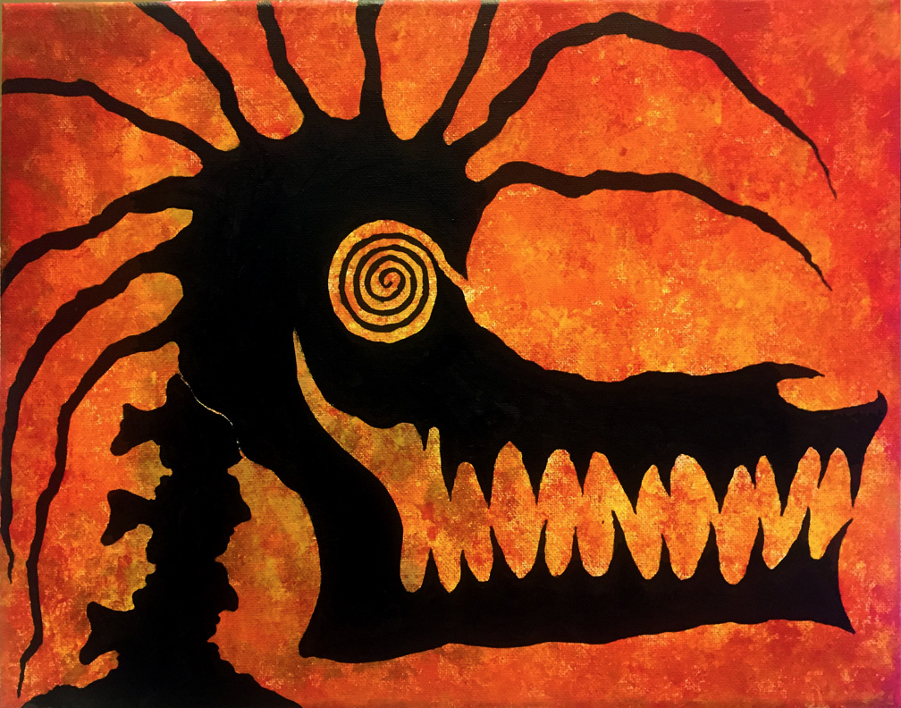 soul, Fire. A Soul painting from J.P.T.K.B